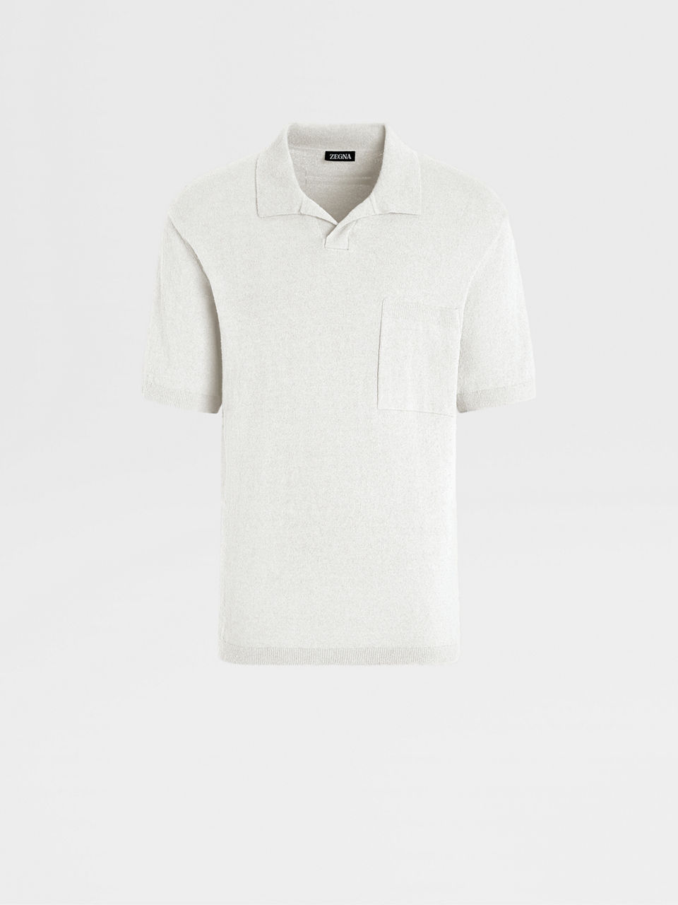 Polo Shirt ZEGNA Men color White