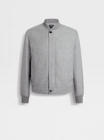 【美品】定価80万　グレーメランジュ Oasi Cashmere ジャケット グレーメランジュ Oasi Cashmere ジャケット FW25 22377431