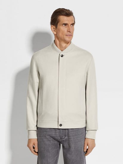 Oasi Cashmere Elements Bomber SS25 28035771 | Zegna US Oasi Cashmere Elements Bomber SS25 28035771 | Zegna US