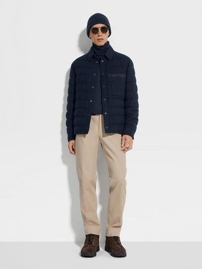 Oasi Cashmere Elements Jacket FW25 28154419 | Zegna US Oasi Cashmere Elements Jacket FW25 28154419 | Zegna US