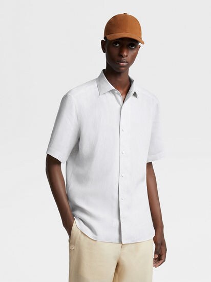 Linen Shirt FW25 28005558 | Zegna US