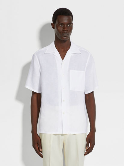 Oasi Lino シャツ SS26 28015794 | Zegna JP