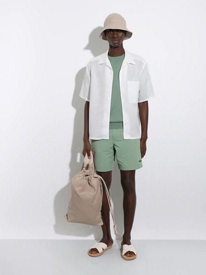 Oasi Lino シャツ SS26 28015794 | Zegna JP