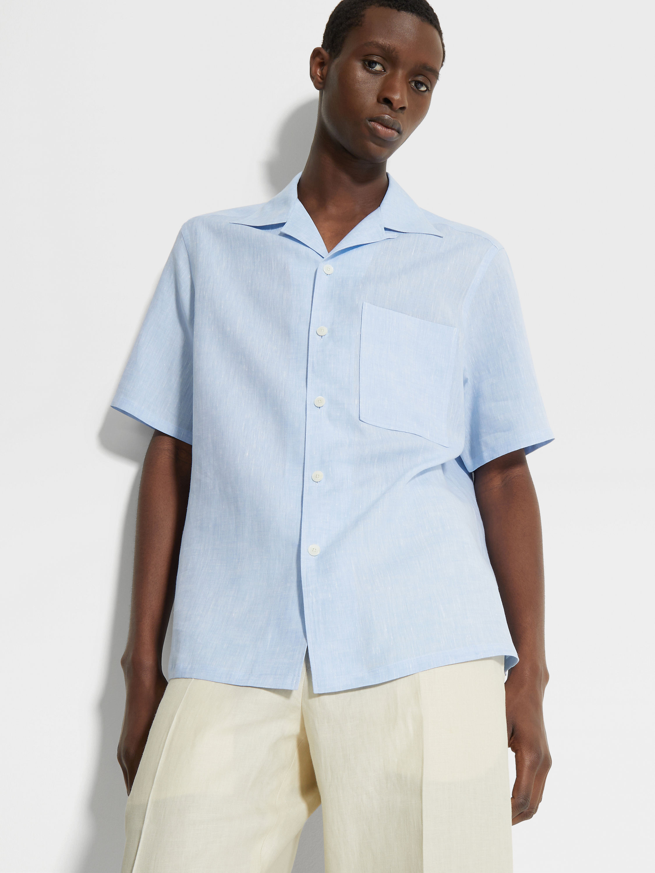 Linen Shirt Product detail photo #1