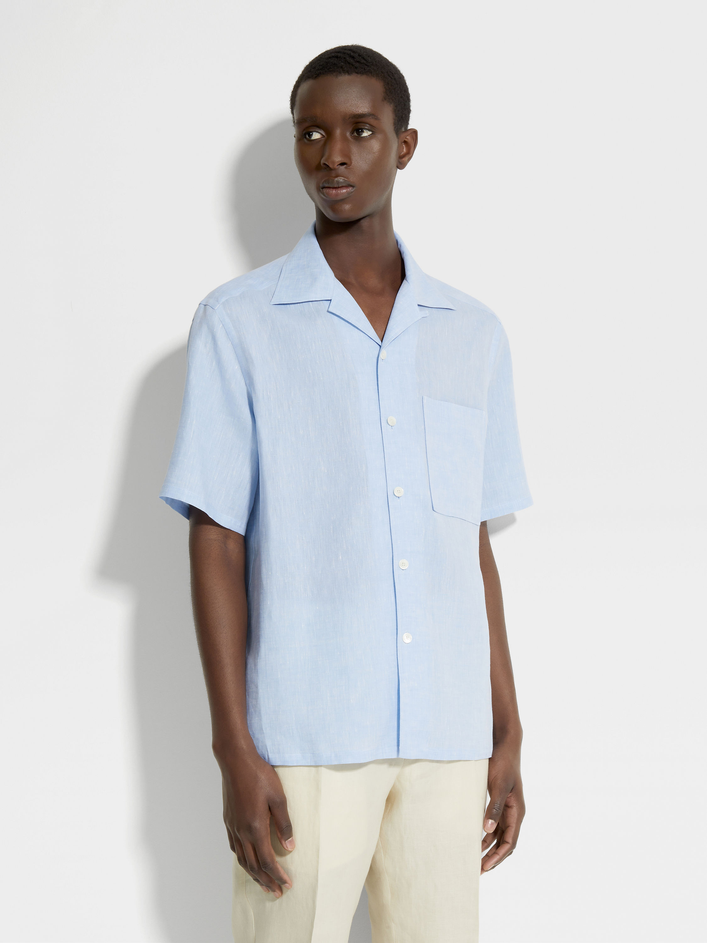 Linen Shirt Product detail photo #3