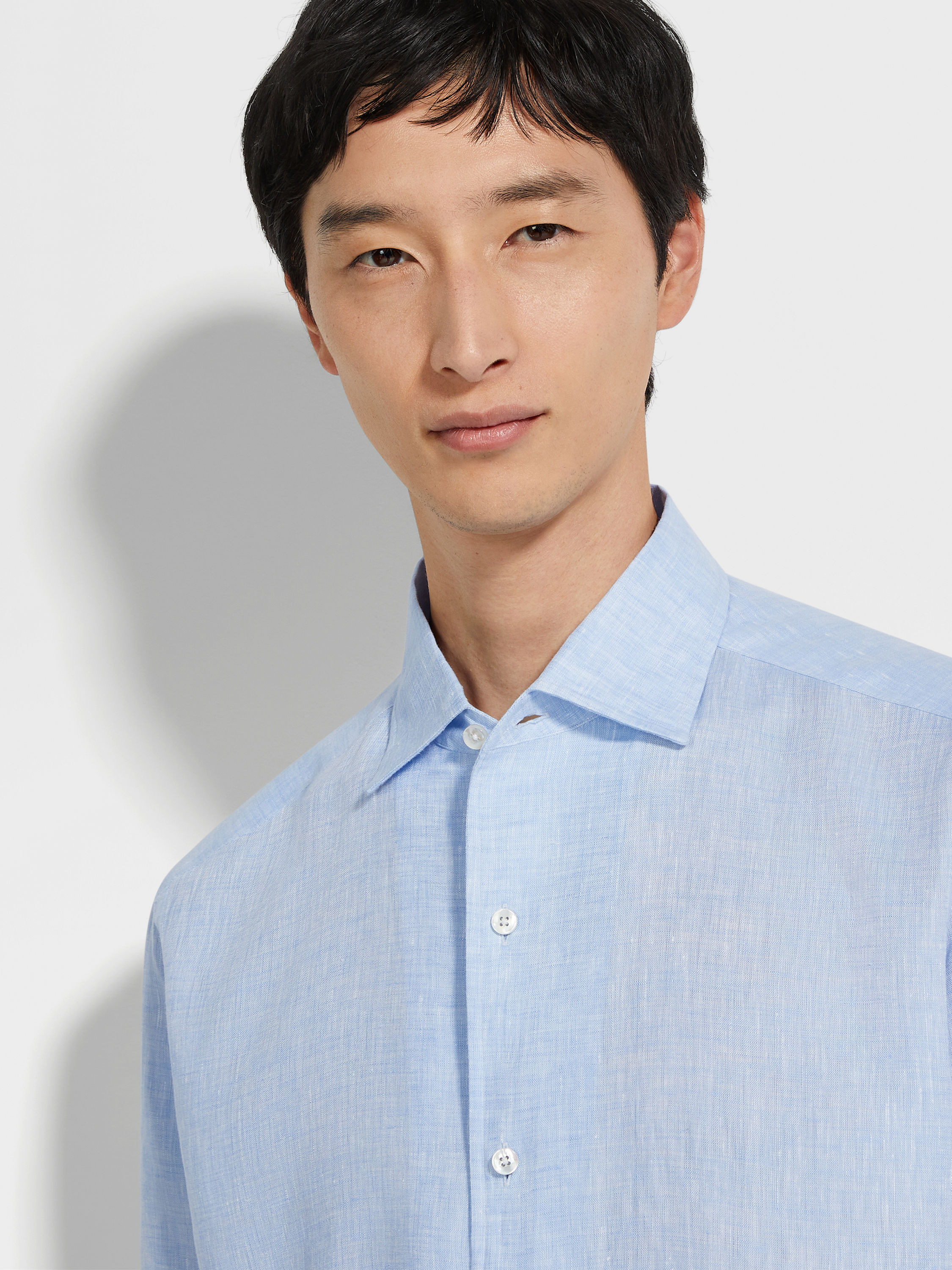 Camicia in Oasi Lino Foto #2 di dettaglio del prodotto