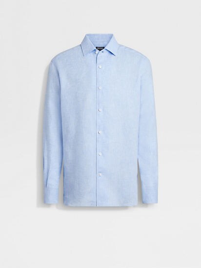 Oasi Lino Shirt SS26 27938393 | Zegna US