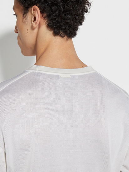 White Zegna Silk T-shirt FW24 30302491 | Zegna US