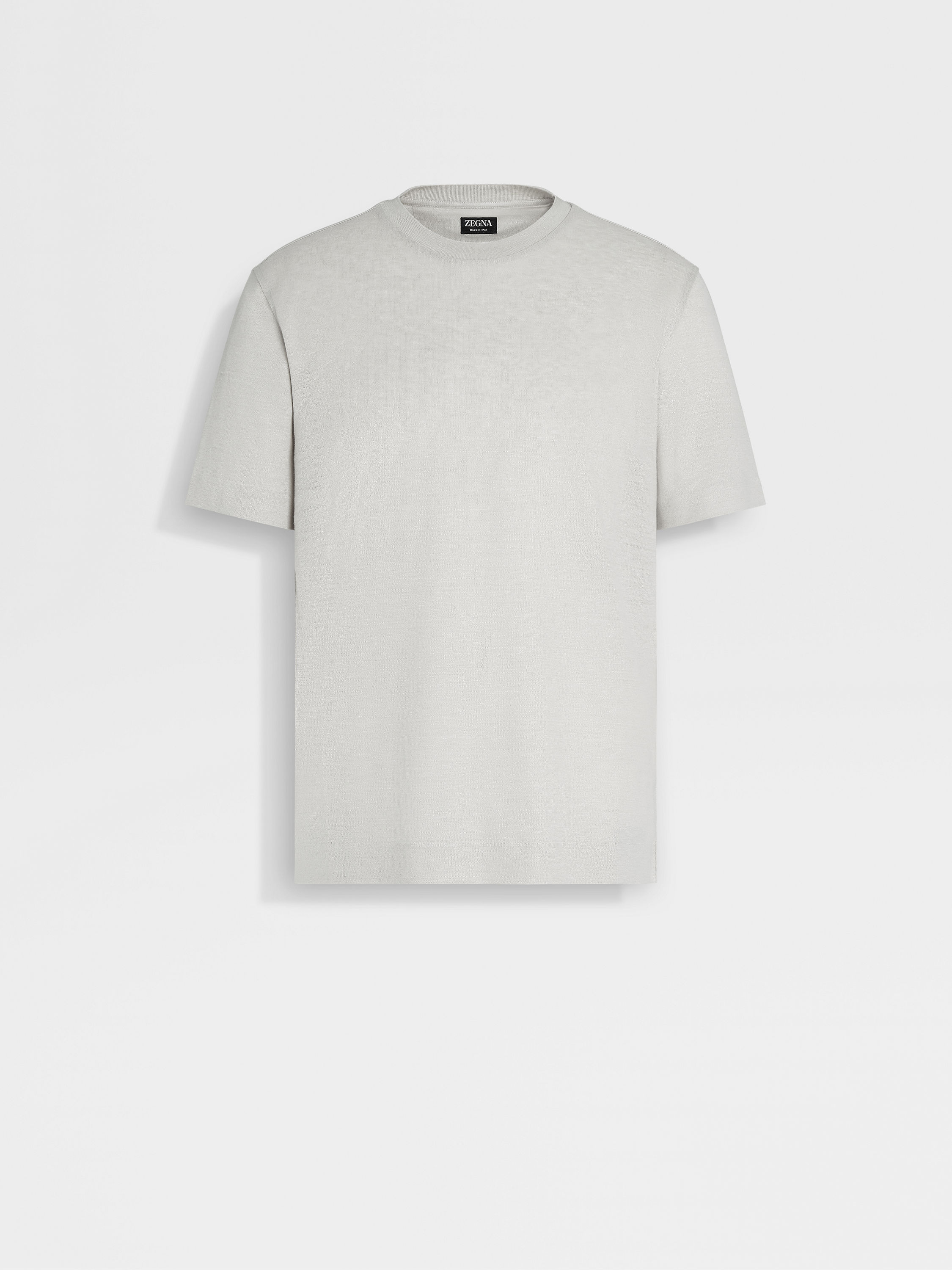 Optical White Linen T-shirt 