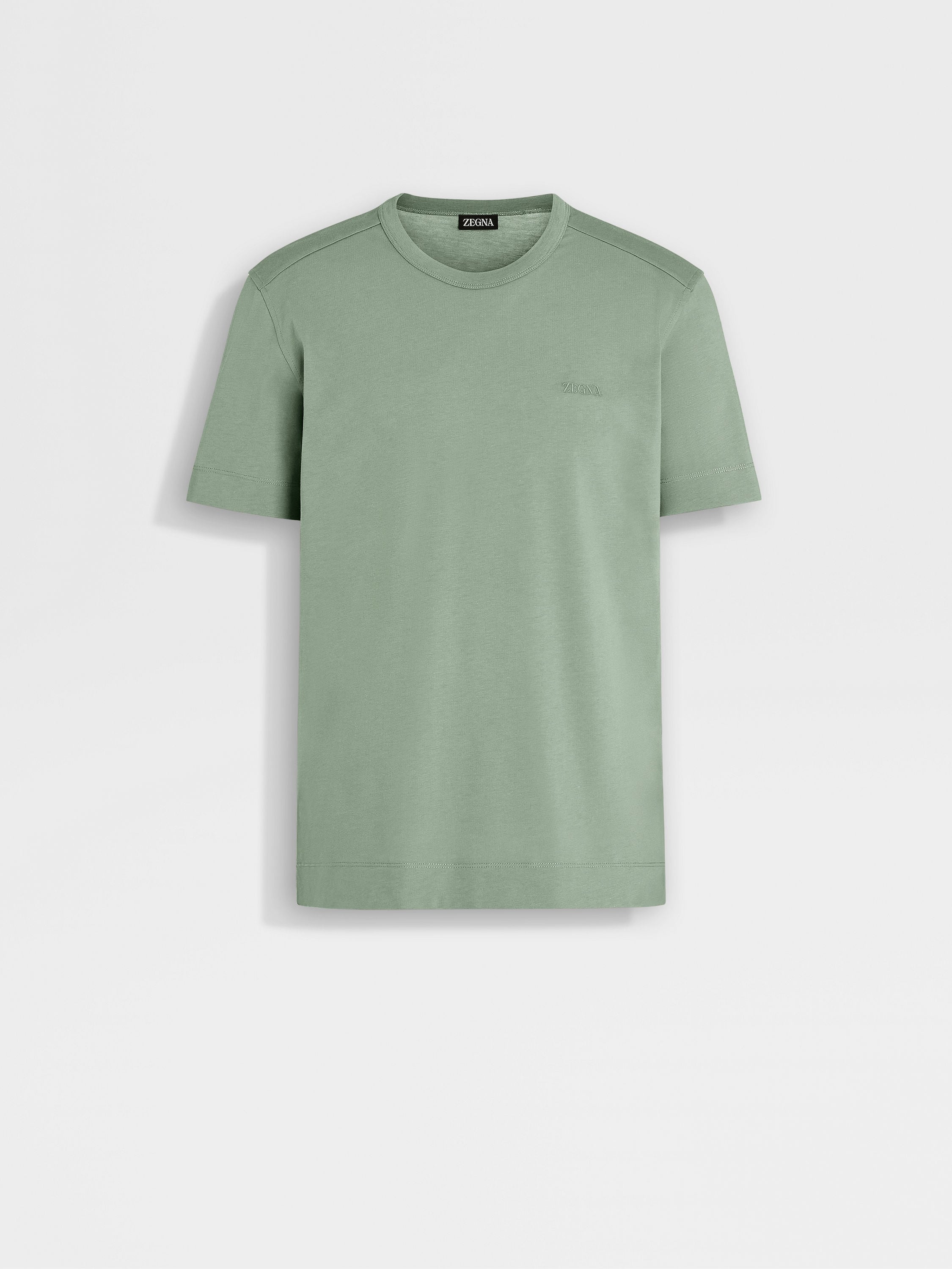 Sage Green Cotton T-shirt