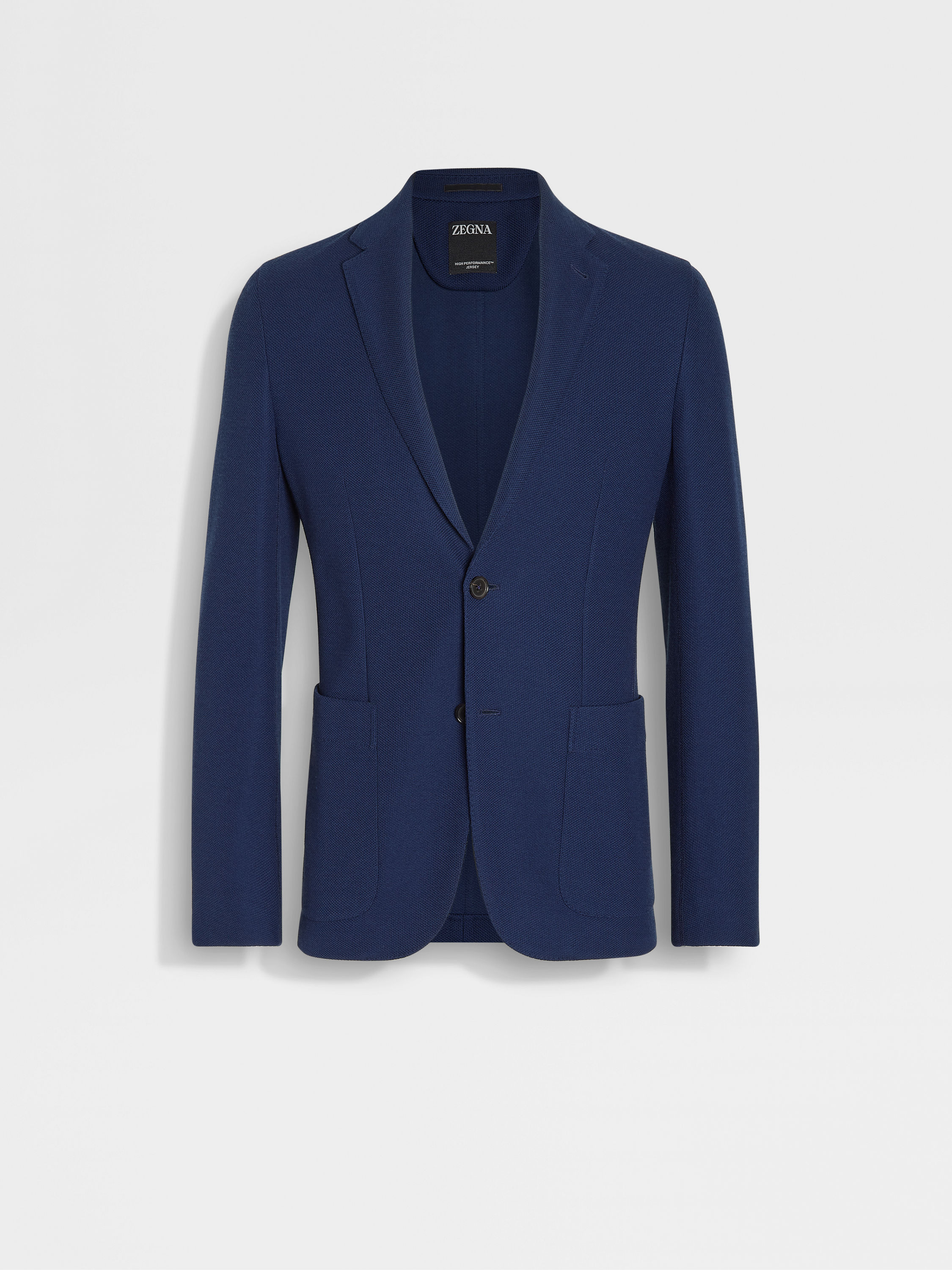 Utility Blue High Performance™ Jersey Wool Blend Jacket SS24 