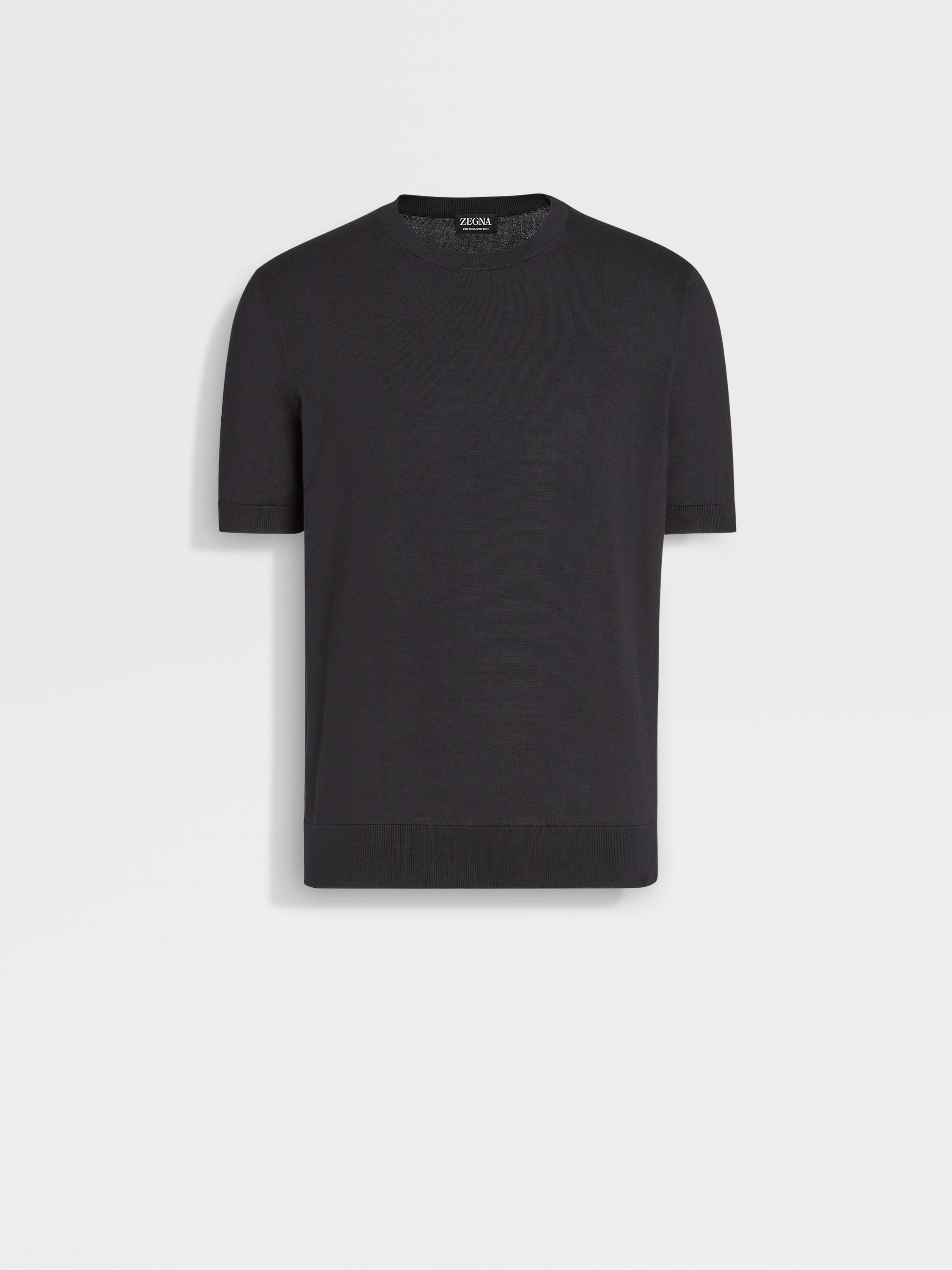 ブラック Premium Cotton Tシャツ SS24 29606229 | Zegna JP