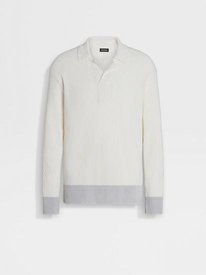 Zegna silk discount polo