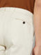 Off White Summer Chino Cotton and Linen Pants Product detail photo #1