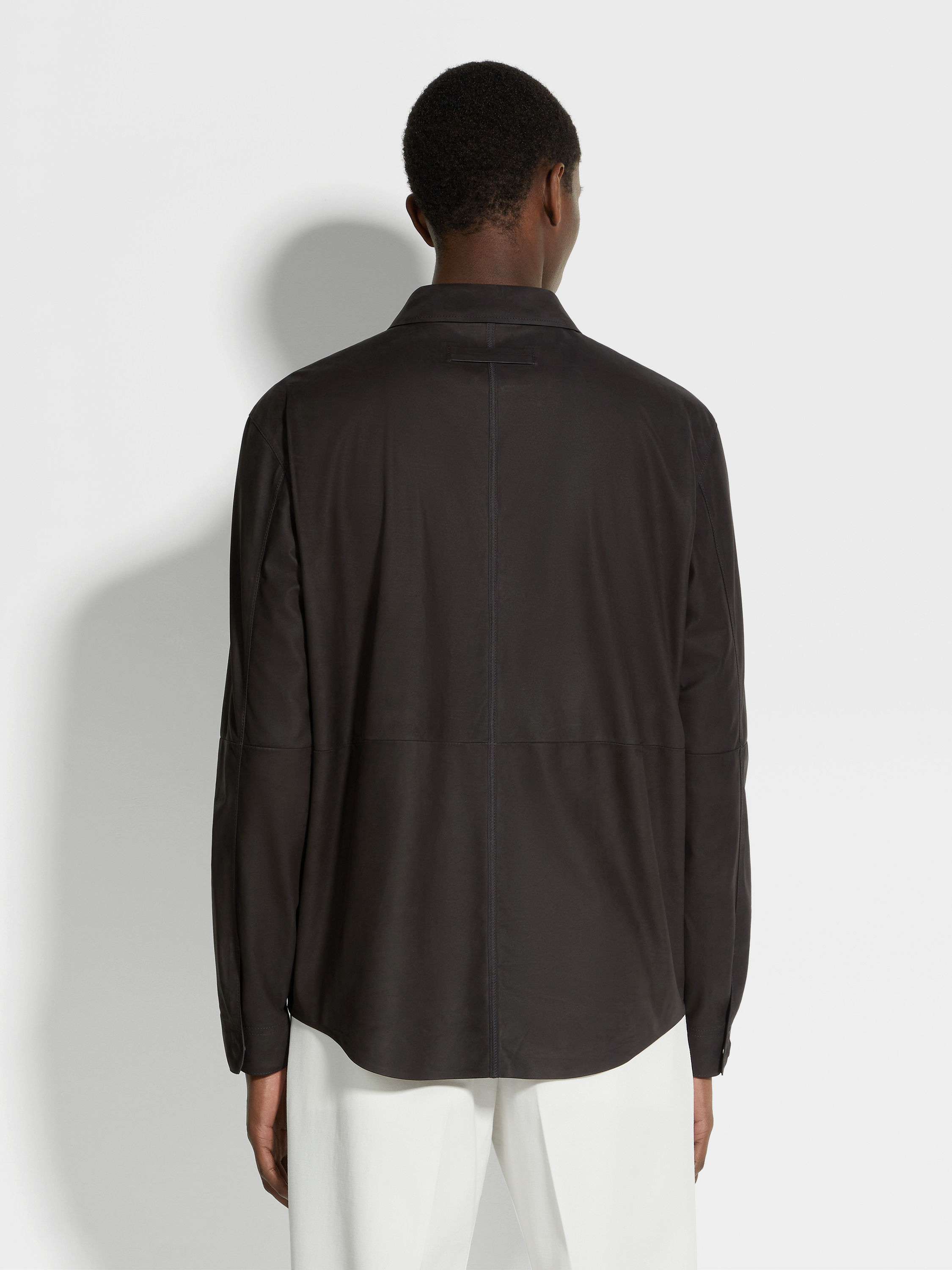 SECONDSKIN Nubuck Overshirt Product detail photo #4