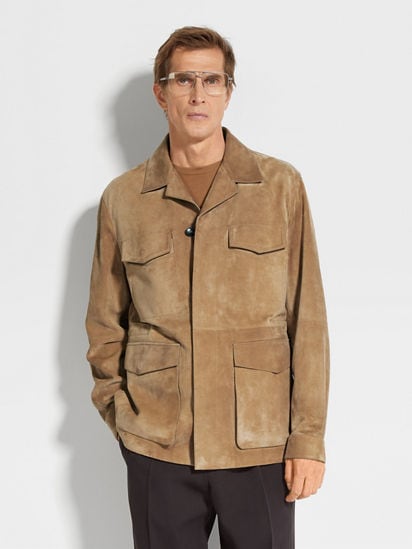 Suede Field Jacket SS25 29972455 | Zegna SI Suede Field Jacket SS25 29972455 | Zegna SI