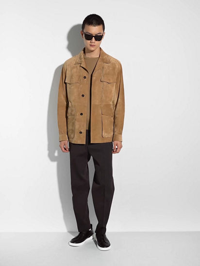 Suede Field Jacket SS25 29972455 | Zegna BE Suede Field Jacket SS25 29972455 | Zegna BE