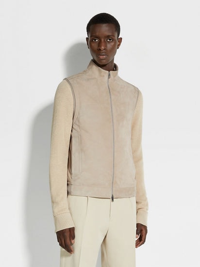 Suede Vest SS25 29972348 | Zegna US Suede Vest SS25 29972348 | Zegna US