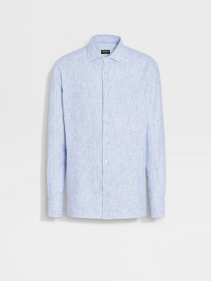 Tシャツ・カットソー ZEGNA SS25 Oasi linen shirt (UCX31A6SRO3 014) Oasi Lino オーバーシャツ SS25 33659156 | Zegna JP