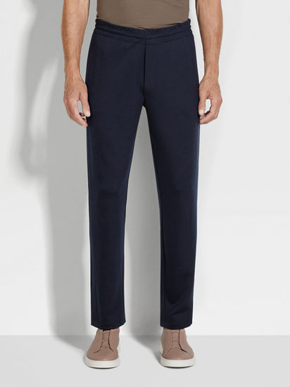 Navy Blue High Performance™ Wool Pants SS25 31861971 | Zegna HK