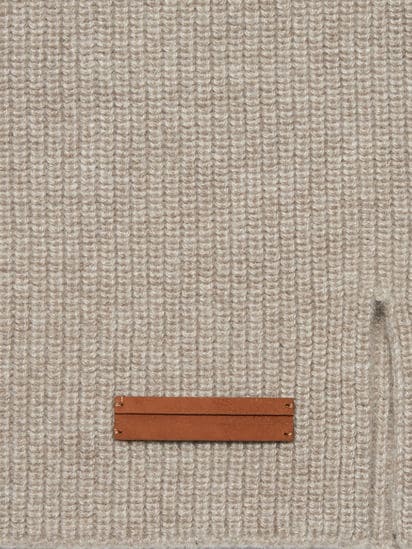 Light Taupe Oasi Cashmere Neck Warmer FW24 32407517 | Zegna US Light Taupe Oasi Cashmere Neck Warmer FW24 32407517 | Zegna US