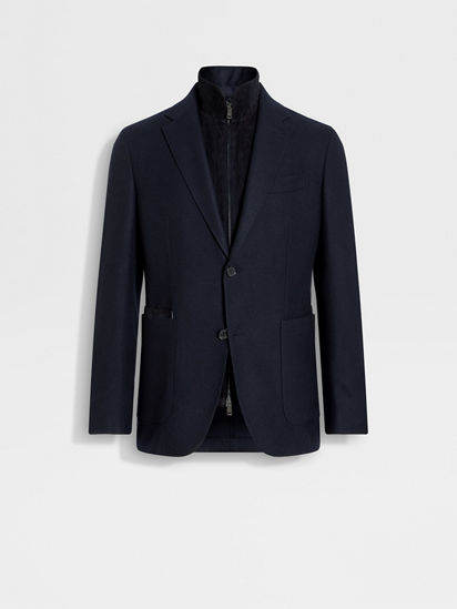 Navy cashmere jacket best sale