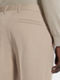 Light Taupe Cotton and Wool Pants Product detail photo #1