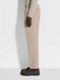 Light Taupe Cotton and Wool Pants Product detail photo #3