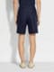 Ink Blue Oasi Lino Shorts Product detail photo #4