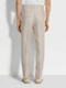 Light Beige Oasi Lino Pants Product detail photo #5