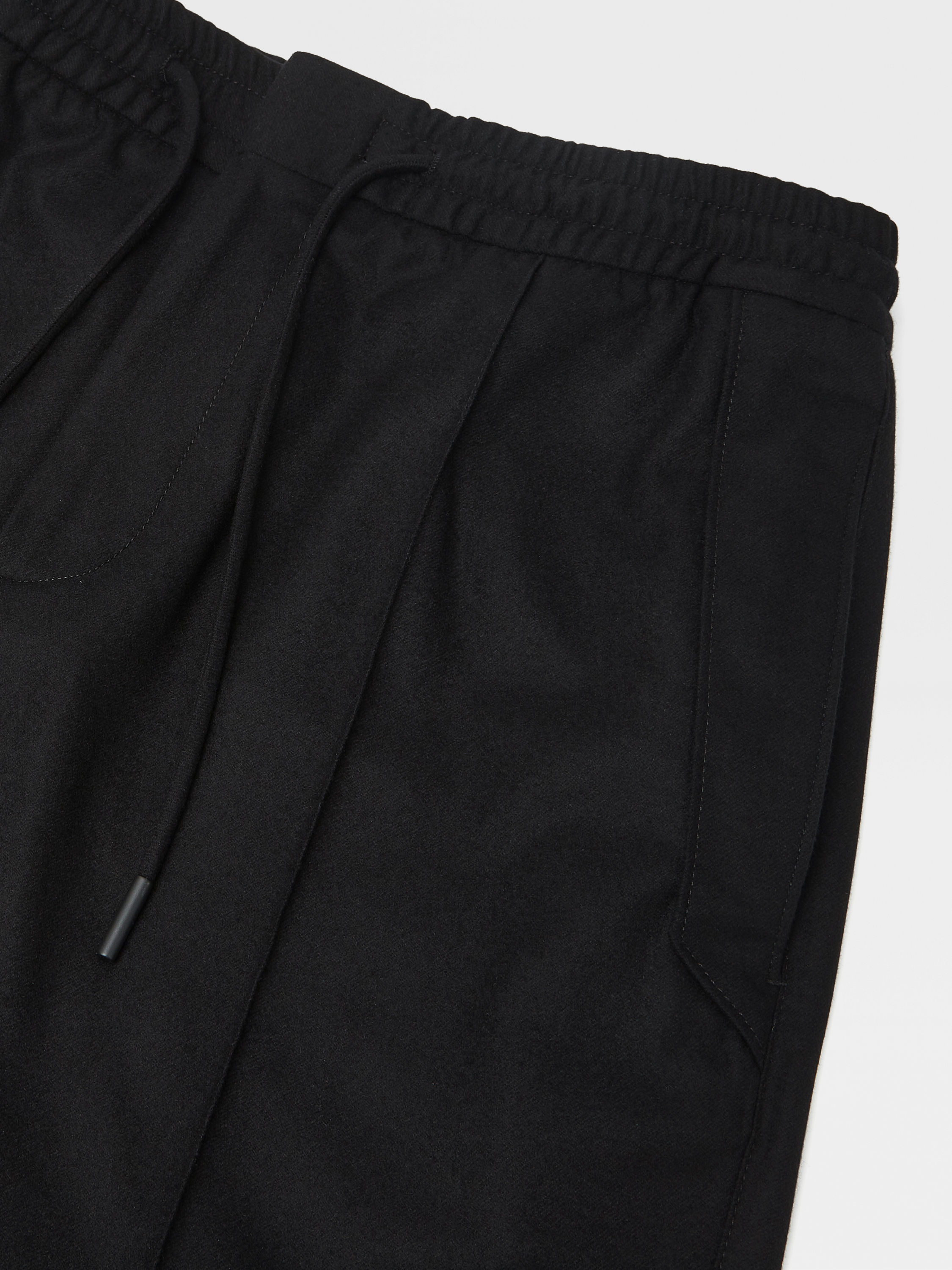 Black 15milmil15 Wool Joggers Product detail photo #2
