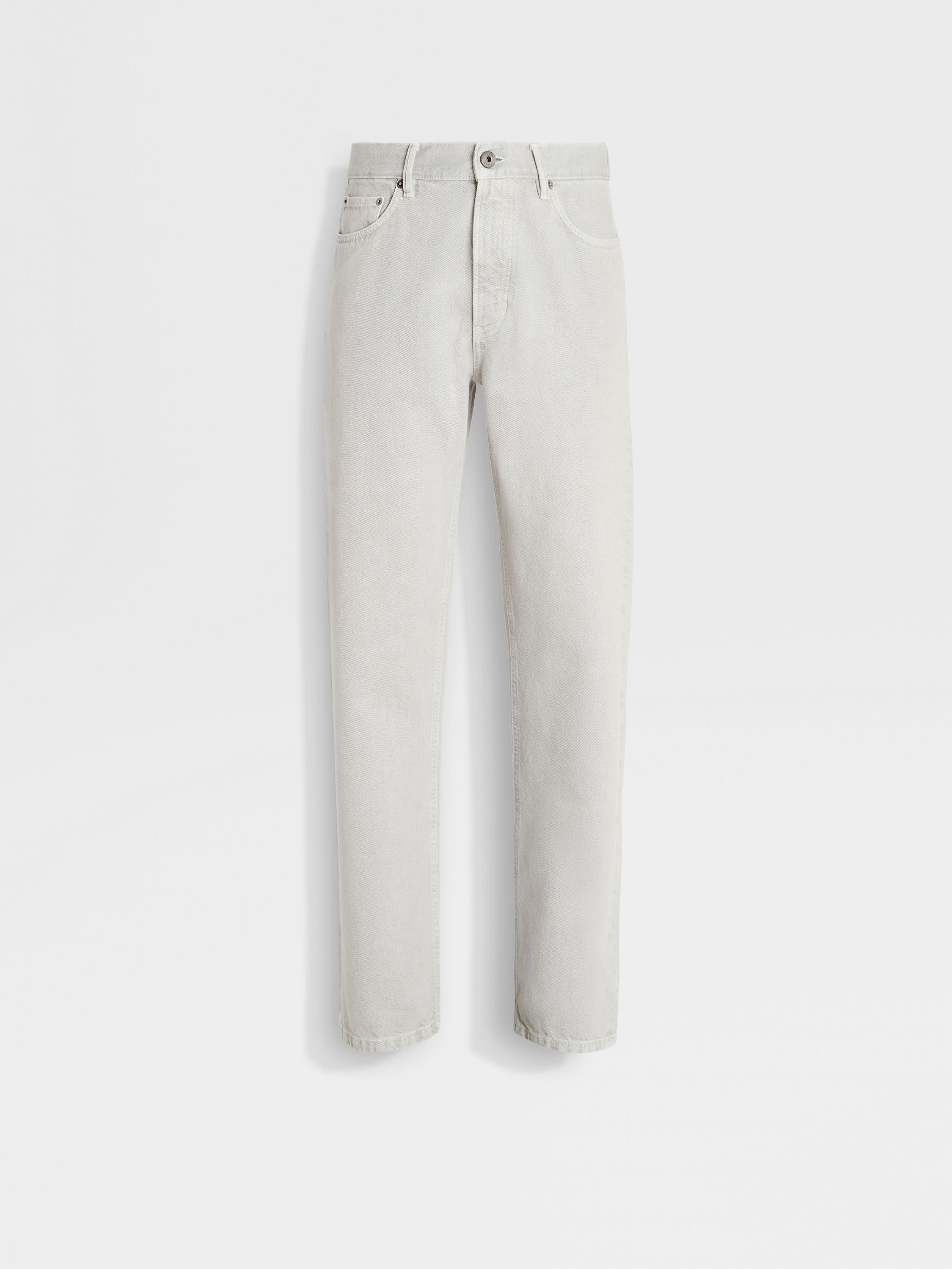 Light Grey Cotton Roccia Jeans FW24 31861370 | Zegna US Light Grey Cotton Roccia Jeans FW24 31861370 | Zegna US