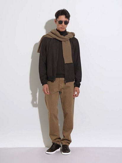 ダークブラウン Cashseta タートルネック FW25 31693188 | Zegna JP ダークブラウン Cashseta タートルネック FW25 31693188 | Zegna JP