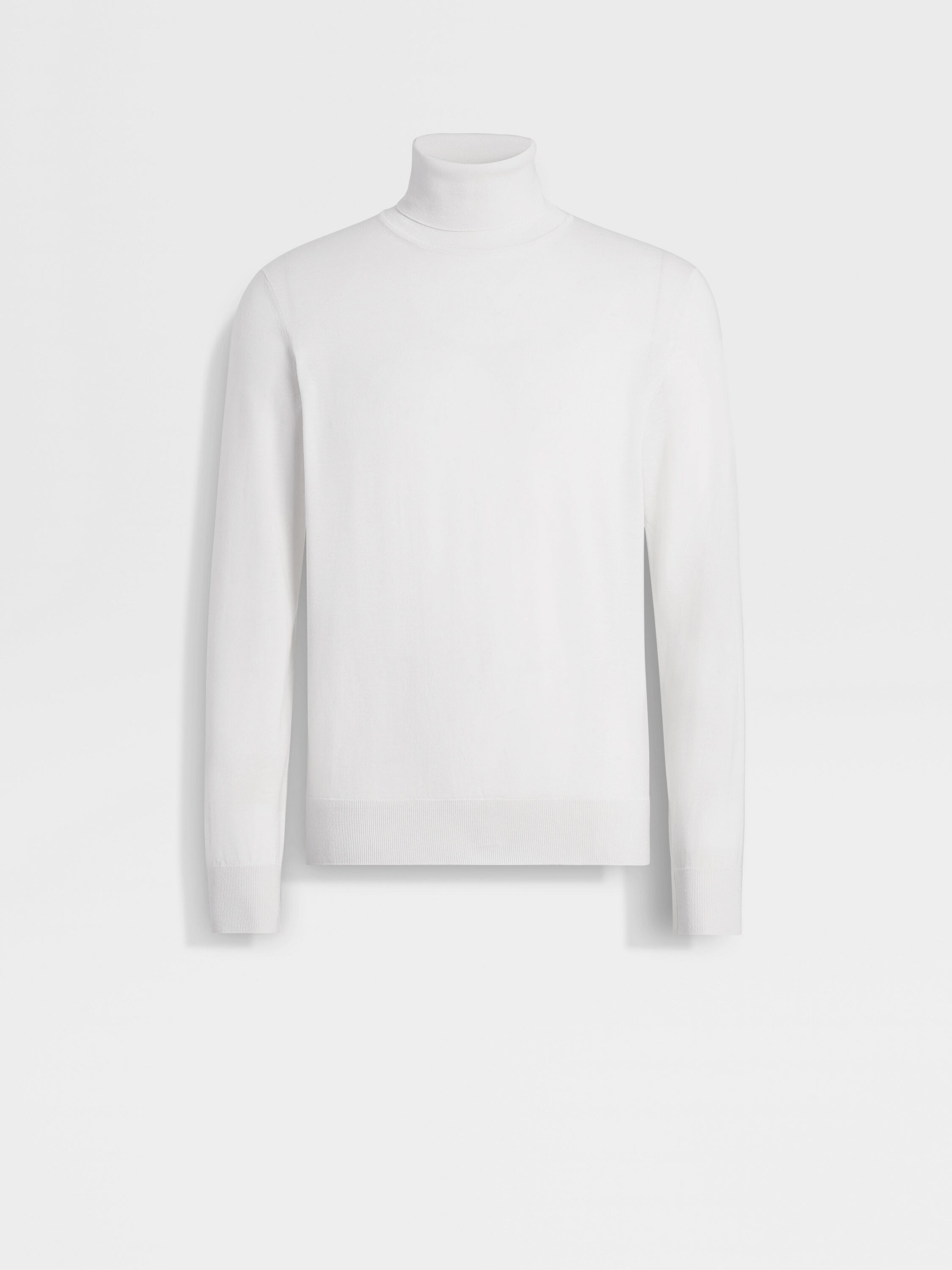 White Cashseta Turtleneck Main product photo