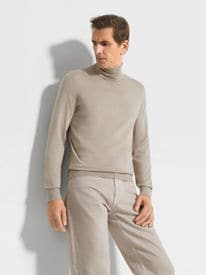 Cashseta: Silk-Cashmere Blend Knitwear for Men | ZEGNA ROW Cashseta: Silk-Cashmere Blend Knitwear for Men | ZEGNA ROW