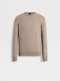 トップス VTG Zegna Melange Cashmere T Neck Jumper VTG Zegna Melange Cashmere T Neck Jumper