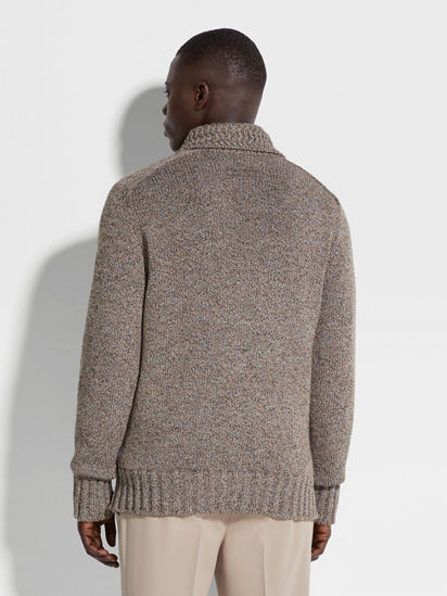 ダークFoliage&トープ Oasi Cashmereカーディガン FW24 31835269 ダークFoliage&トープ Oasi Cashmereカーディガン FW24 31835269