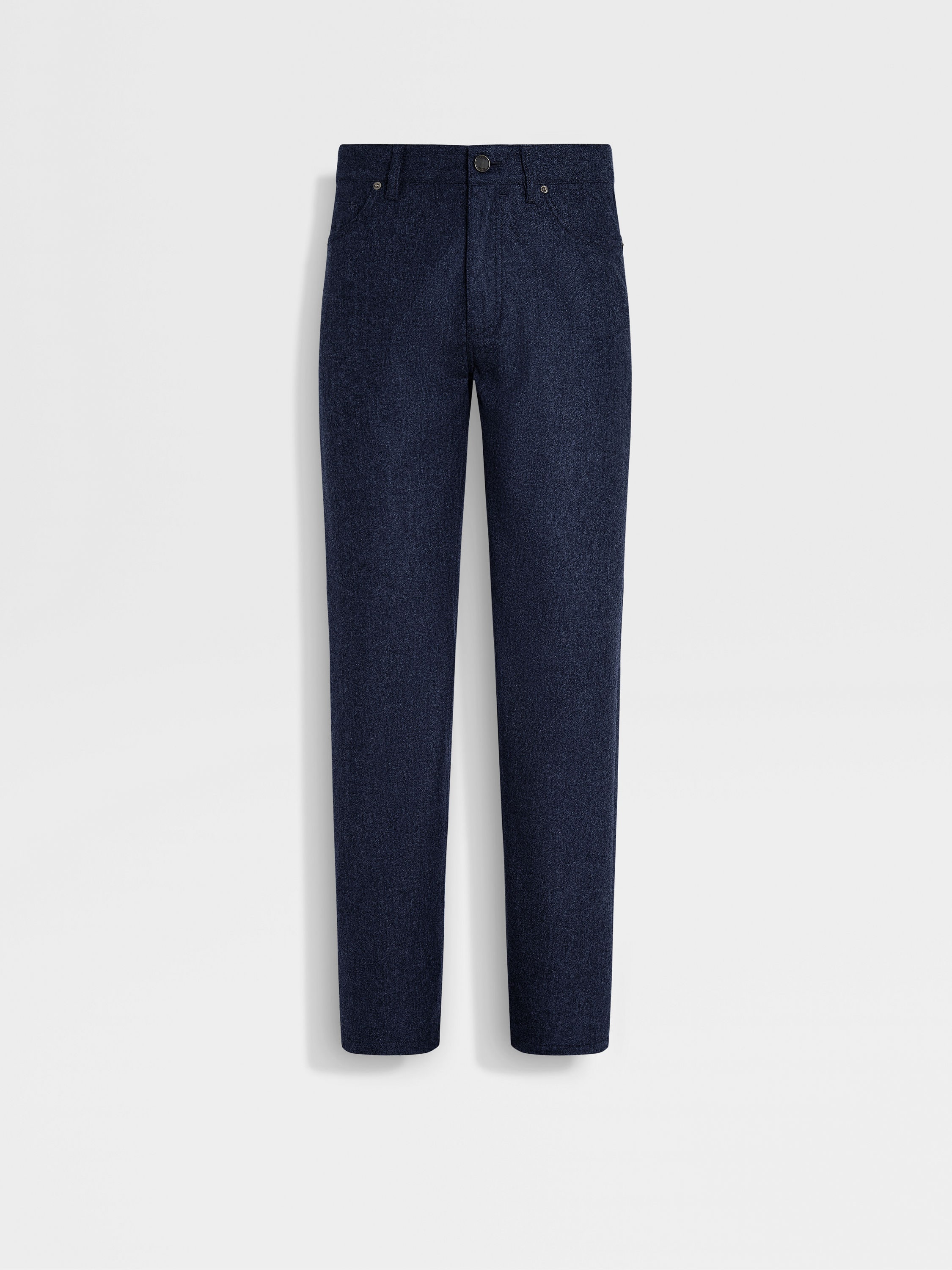 Navy Blue Wool and Cashmere Roccia Pants FW25 32976769 Navy Blue Wool and Cashmere Roccia Pants FW25 32976769