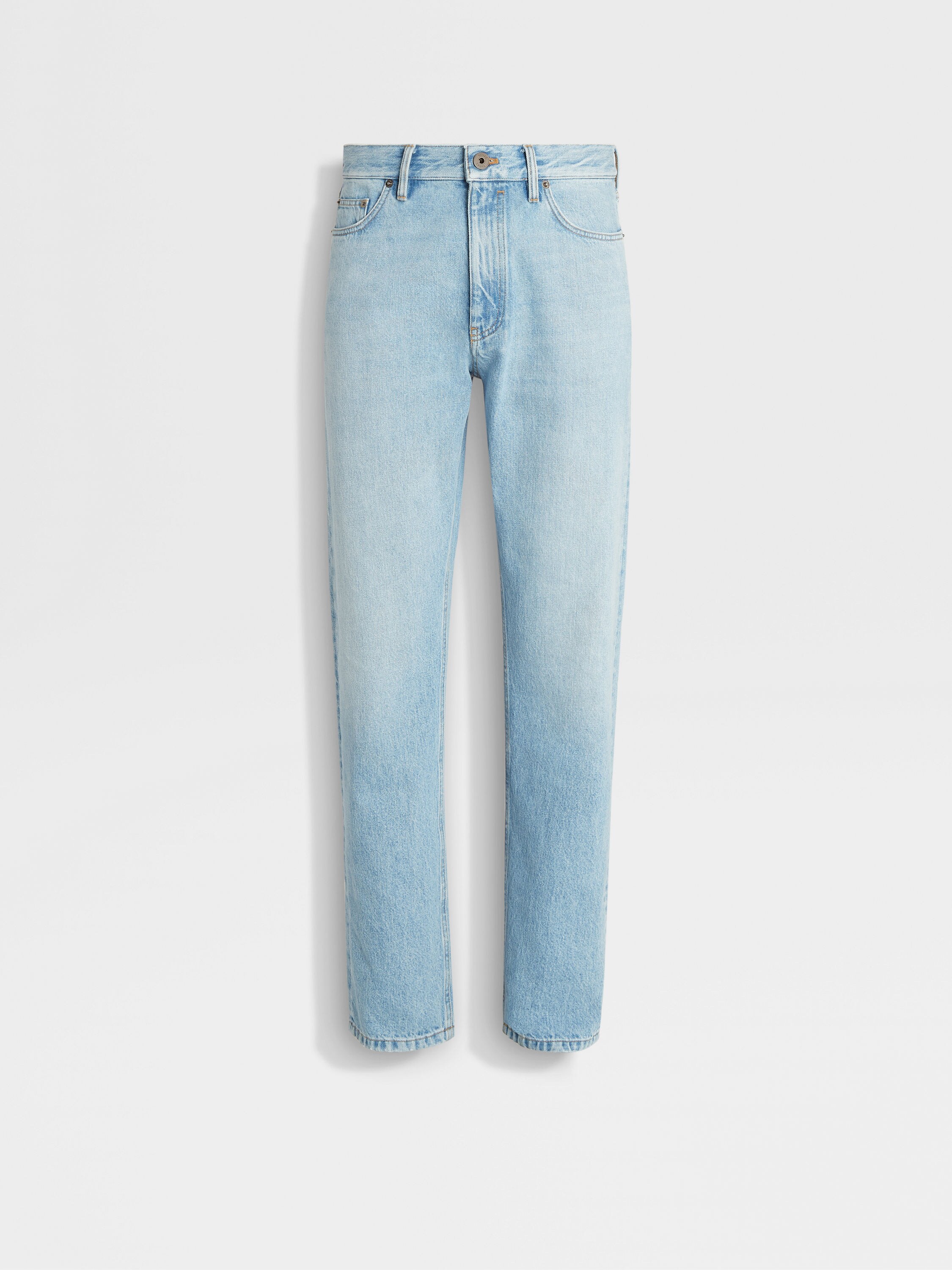 Blue Bleached Cotton Roccia Jeans FW24 31862326 | Zegna US Blue Bleached Cotton Roccia Jeans FW24 31862326 | Zegna US