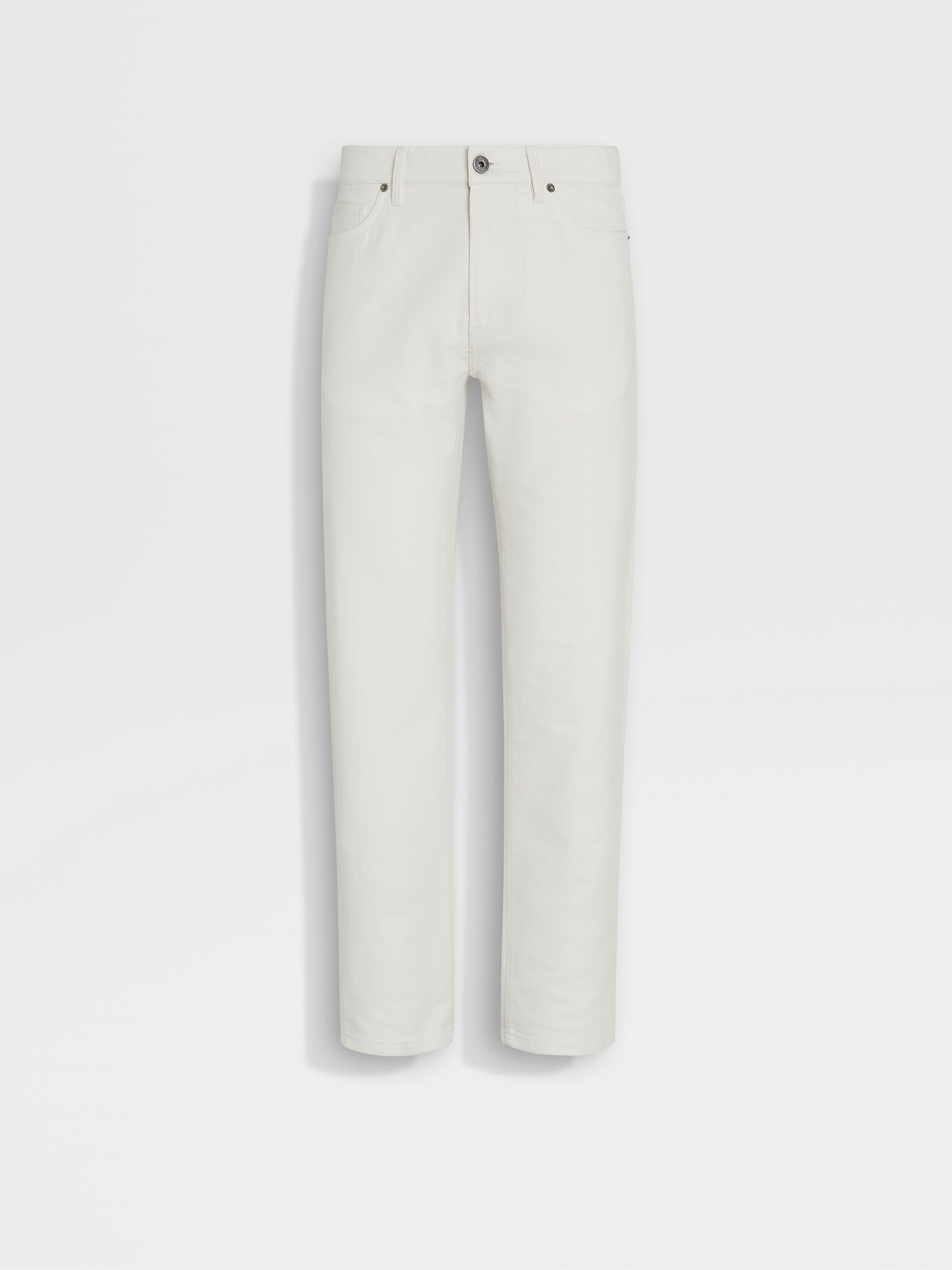 White Cotton and Cashmere Roccia Pants Main product photo