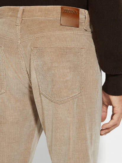 Light Taupe Cashco Roccia Pants FW25 32087749 | Zegna US Light Taupe Cashco Roccia Pants FW25 32087749 | Zegna US