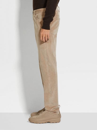 Light Taupe Cashco Roccia Pants FW25 32087749 | Zegna US Light Taupe Cashco Roccia Pants FW25 32087749 | Zegna US