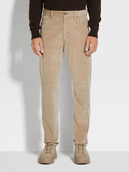 Light Taupe Cashco Roccia Pants FW25 32087749 | Zegna US Light Taupe Cashco Roccia Pants FW25 32087749 | Zegna US
