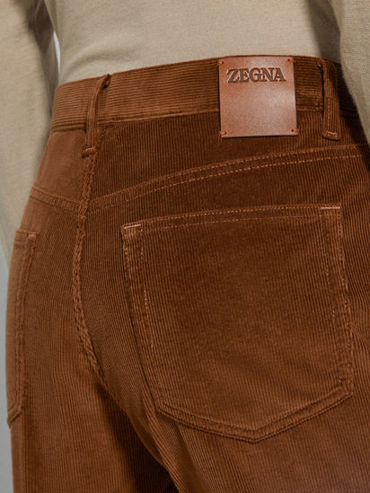 Dark Foliage Cashco Roccia Pants FW25 32087577 | Zegna US Dark Foliage Cashco Roccia Pants FW25 32087577 | Zegna US