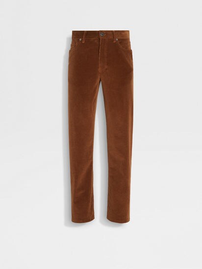 Dark Foliage Cashco Roccia Pants FW24 32087577 | Zegna US