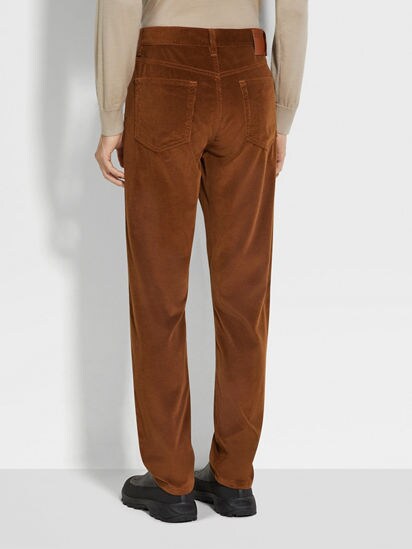 Dark Foliage Cashco Roccia Pants FW25 32087577 | Zegna US Dark Foliage Cashco Roccia Pants FW25 32087577 | Zegna US