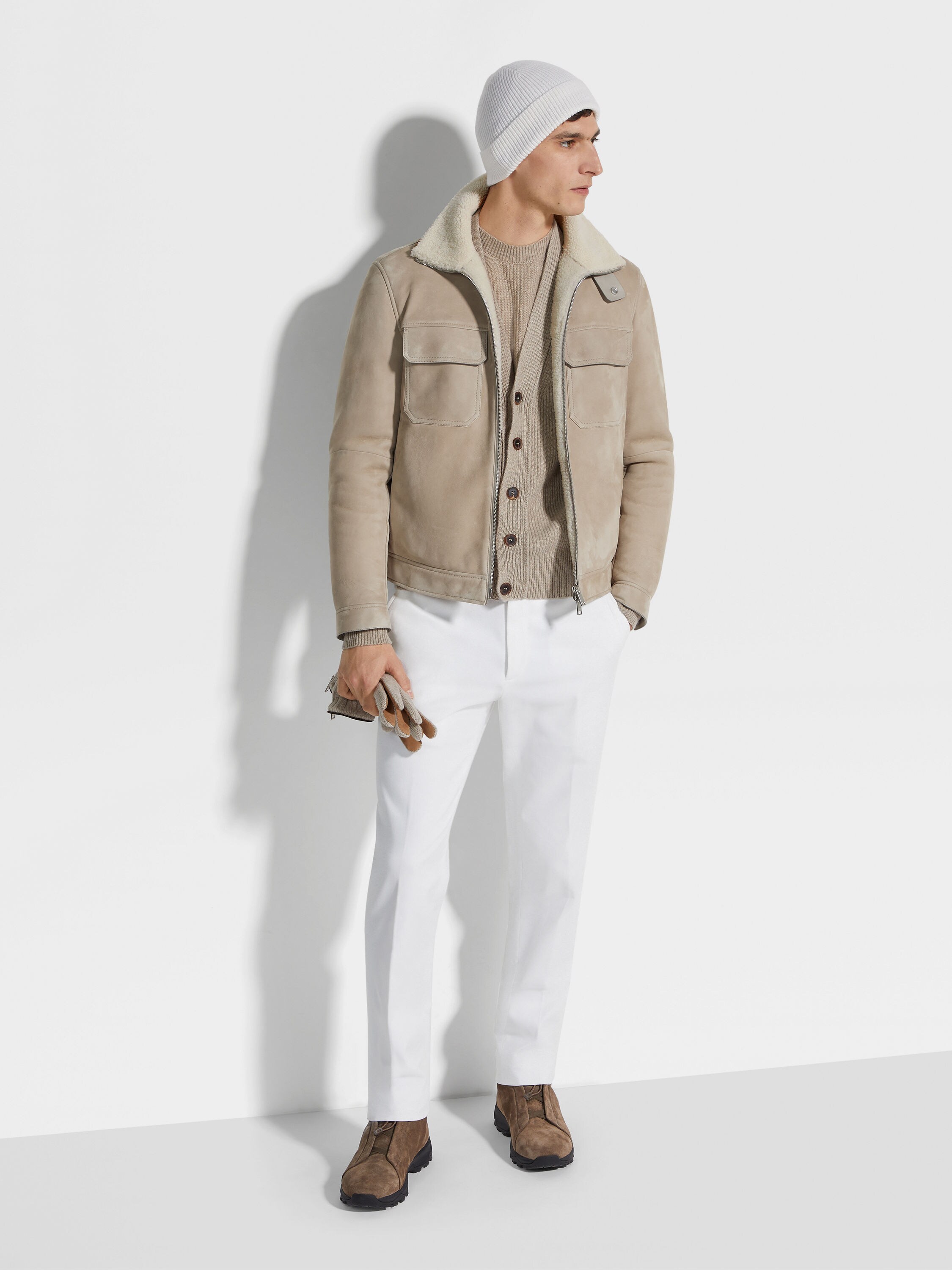 Shearling Wool Blouson Product detail photo #1