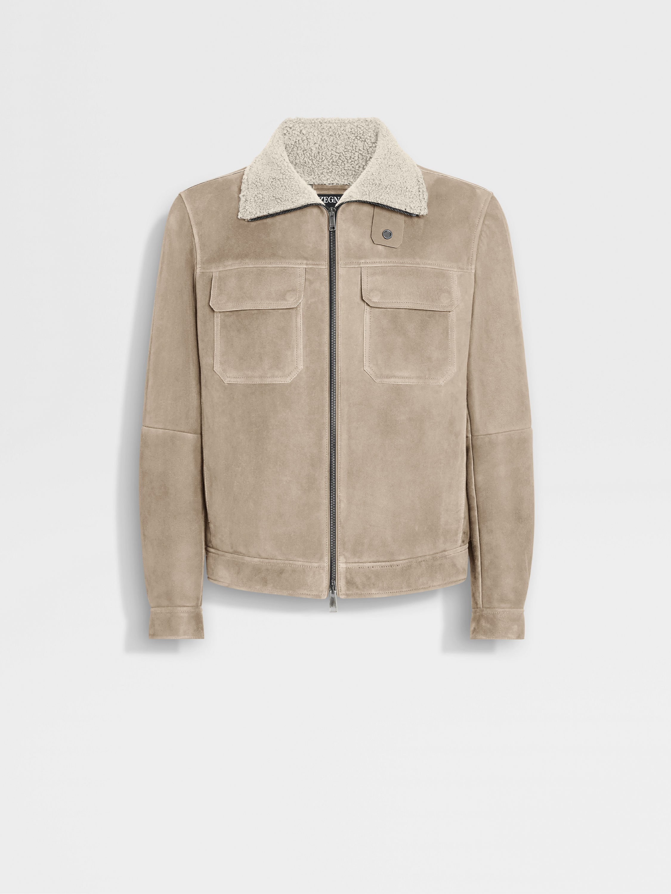 Shearling Wool Blouson