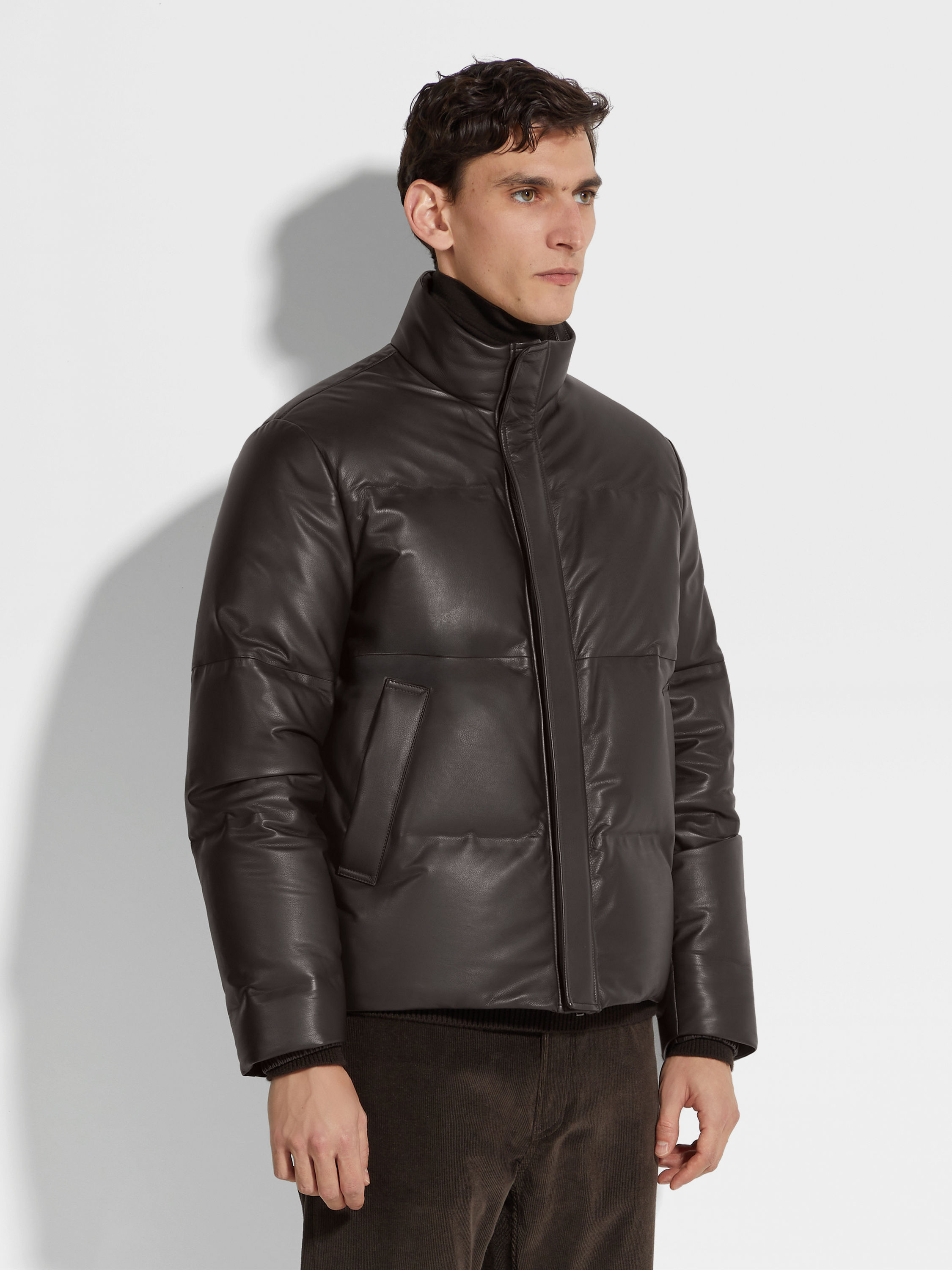 Blouson aus Nappaleder Detailfoto #3 des Produkts