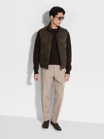 Suede Vest FW25 31840664 | Zegna US Suede Vest FW25 31840664 | Zegna US